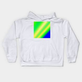 blue green yellow abstract texture background Kids Hoodie